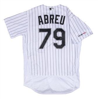 2019 Jose Abreu Game Used Chicago White Sox Jersey Photomatched To 8/28/2019 (Sports Investors Authentication)